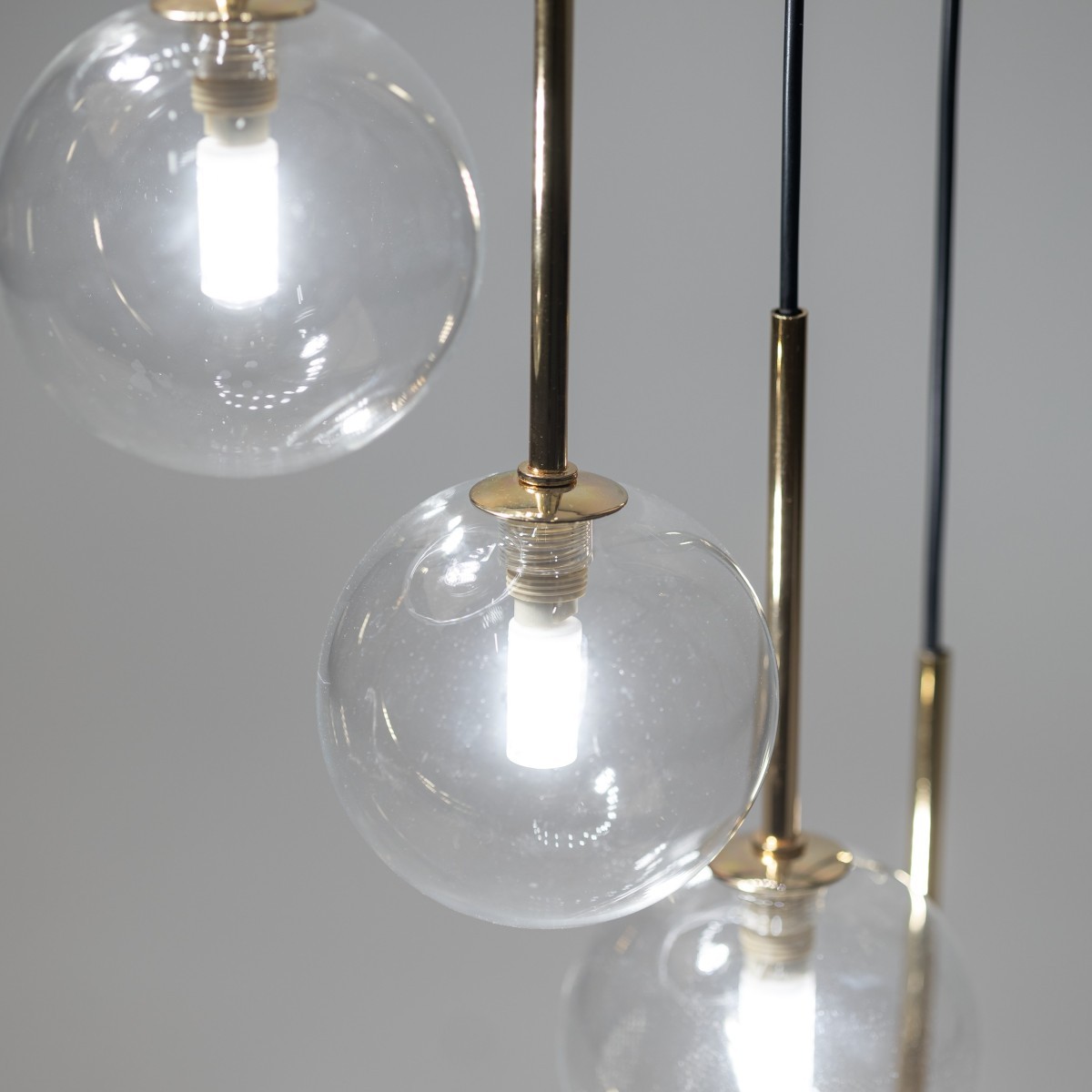 Lampa wisząca TK-Lighting AURORA TKL10182 kolor - złoty - czarny styl Nowoczesny  Glamour