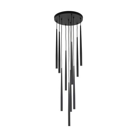 Lampa wisząca TK-Lighting PIANO TKL10114  Lampa sufitowa kolor - czarny styl Nowoczesny  Glamour