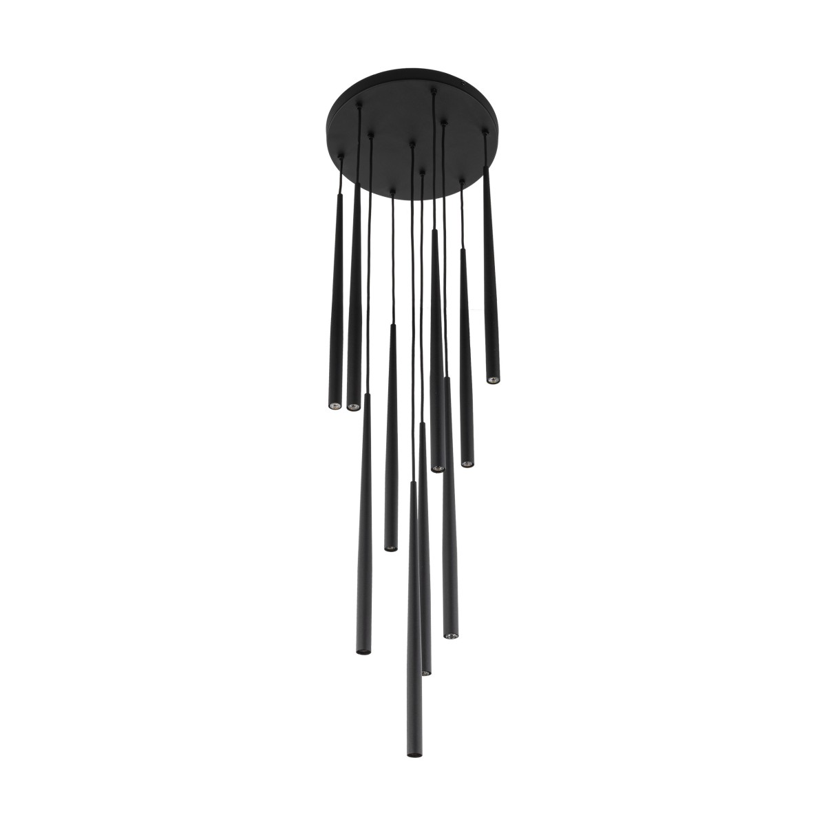 Lampa wisząca TK-Lighting PIANO TKL10114  Lampa sufitowa kolor - czarny styl Nowoczesny  Glamour