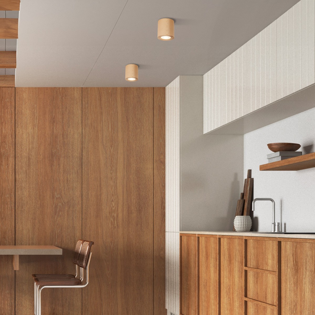 Lampa sufitowa TK-Lighting EVE TKL10121  Lampa ścienna kolor - buk styl Nowoczesny  Boho