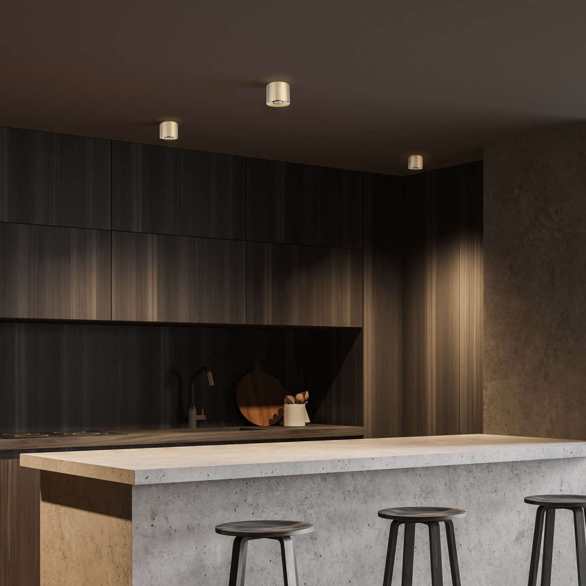 Lampa sufitowa TK-Lighting ORION TKL10128 kolor - złoty styl Nowoczesny  Glamour