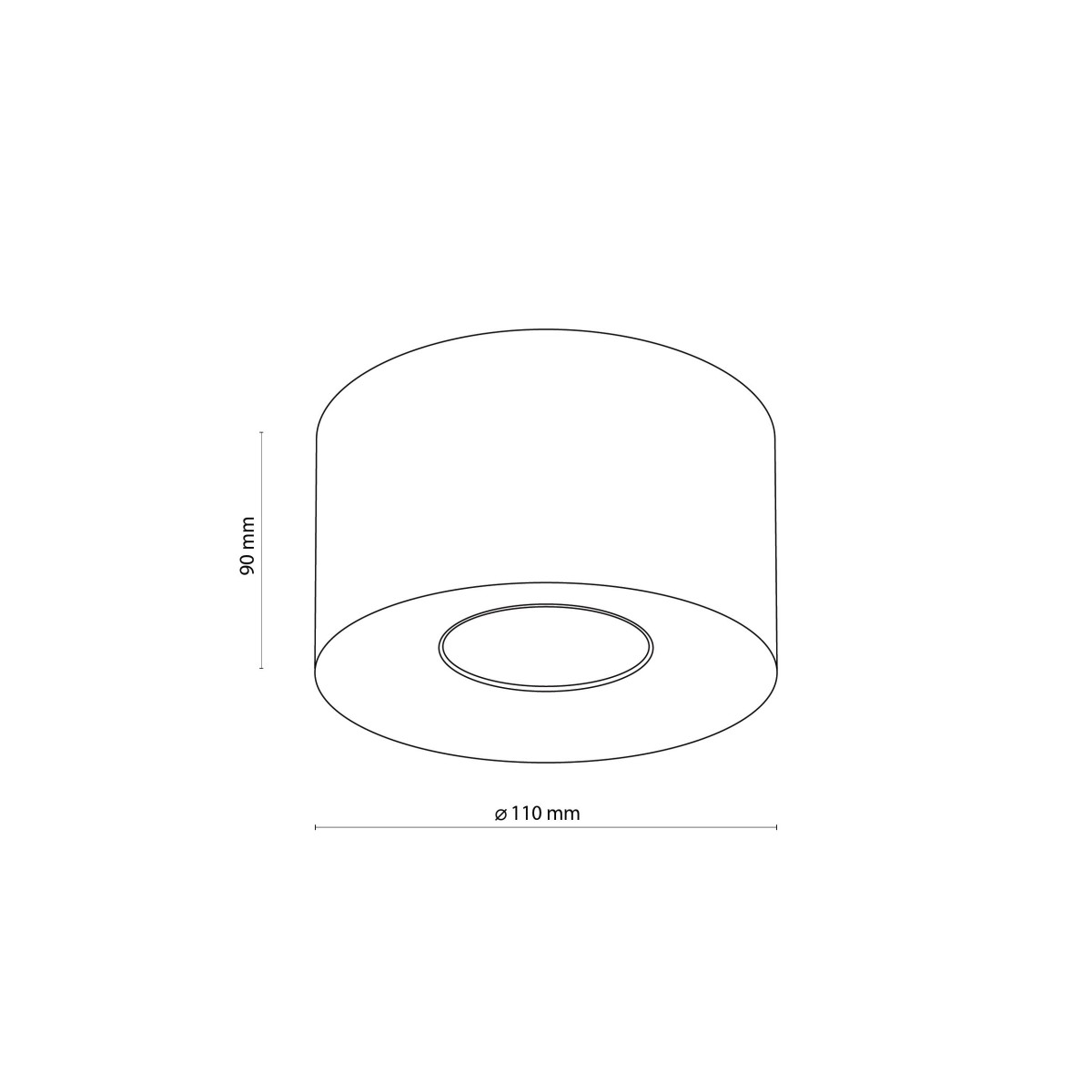 Lampa sufitowa TK-Lighting ORION TKL10128 kolor - złoty styl Nowoczesny  Glamour