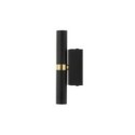 Lampa ścienna TK-Lighting LAGOS TKL10145  Kinkiet kolor - złoty - czarny styl Nowoczesny  Loftowy