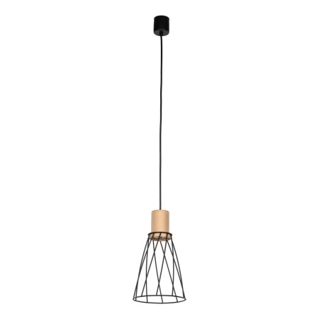 Lampa wisząca TK-Lighting MODESTO TKL10155  Lampa sufitowa kolor - sosna - czarny styl Nowoczesny  Loftowy