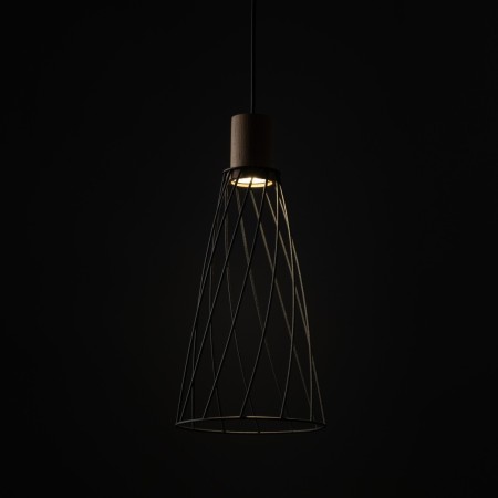Lampa wisząca TK-Lighting MODESTO TKL10157  Lampa sufitowa kolor - czarny styl Loftowy