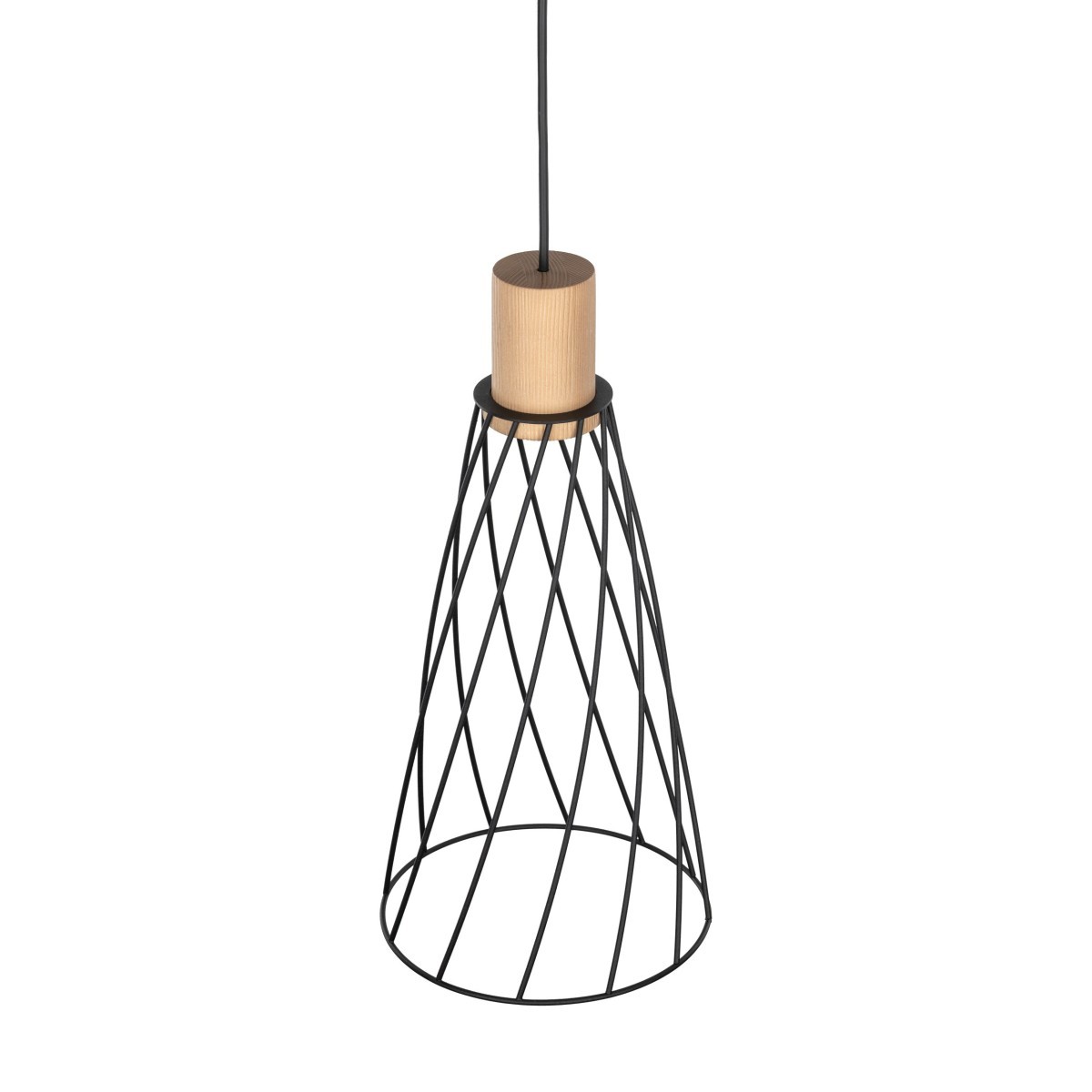 Lampa wisząca TK-Lighting MODESTO TKL10157  Lampa sufitowa kolor - czarny styl Loftowy