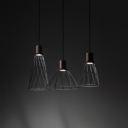 Lampa wisząca TK-Lighting MODESTO TKL10158  Lampa sufitowa kolor - czarny styl Loftowy