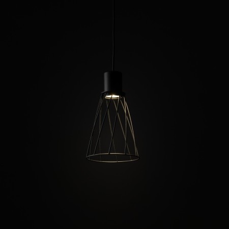 Lampa wisząca TK-Lighting MODESTO TKL10159  Lampa sufitowa kolor - czarny styl Loftowy