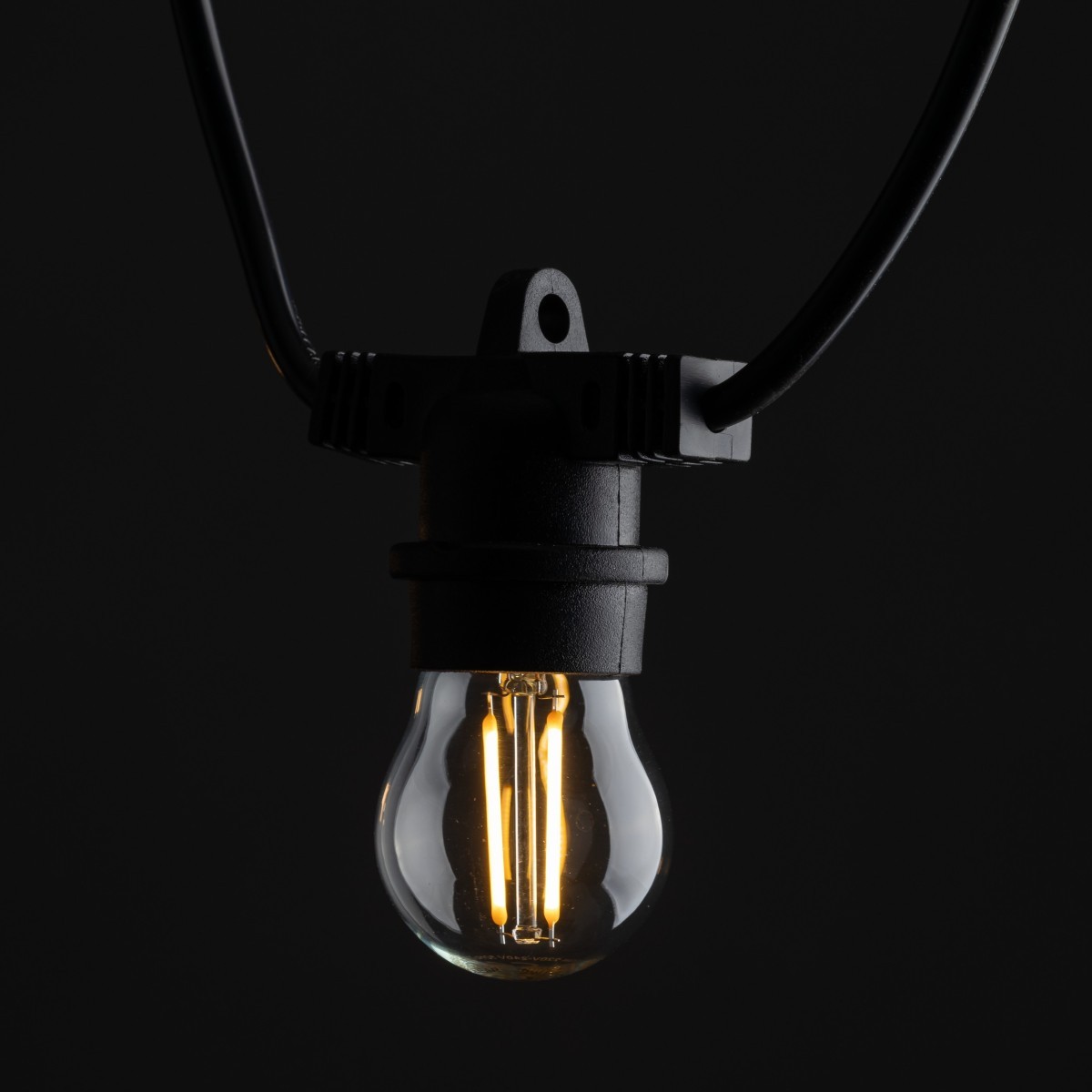 Lampa sufitowa TK-Lighting GIRLANDA TKL10183  Lampa ścienna kolor - czarny styl Nowoczesny  Loftowy