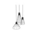 Lampa wisząca TK-Lighting MODESTO TKL10187  Lampa sufitowa kolor - czarny styl Loftowy