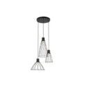 Lampa wisząca TK-Lighting MODESTO TKL10187  Lampa sufitowa kolor - czarny styl Loftowy