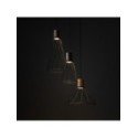 Lampa wisząca TK-Lighting MODESTO TKL10188  Lampa sufitowa kolor - czarny styl Loftowy