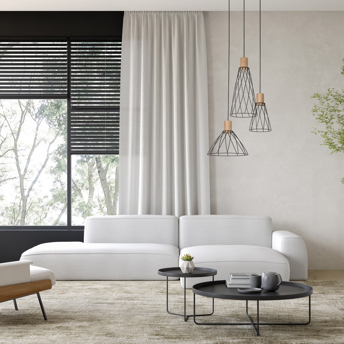 Lampa wisząca TK-Lighting MODESTO TKL10188  Lampa sufitowa kolor - czarny styl Loftowy