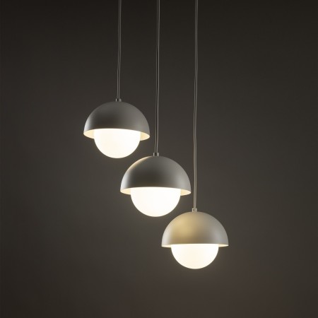 Lampa wisząca TK-Lighting BONO TKL10206  Lampa sufitowa kolor - biały styl Nowoczesny  Skandynawski