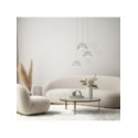 Lampa wisząca TK-Lighting BONO TKL10206  Lampa sufitowa kolor - biały styl Nowoczesny  Skandynawski