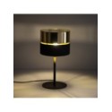 Lampka nocna TK-Lighting HILTON TKL16051 kolor - czarny - złoty styl Nowoczesny  Loftowy
