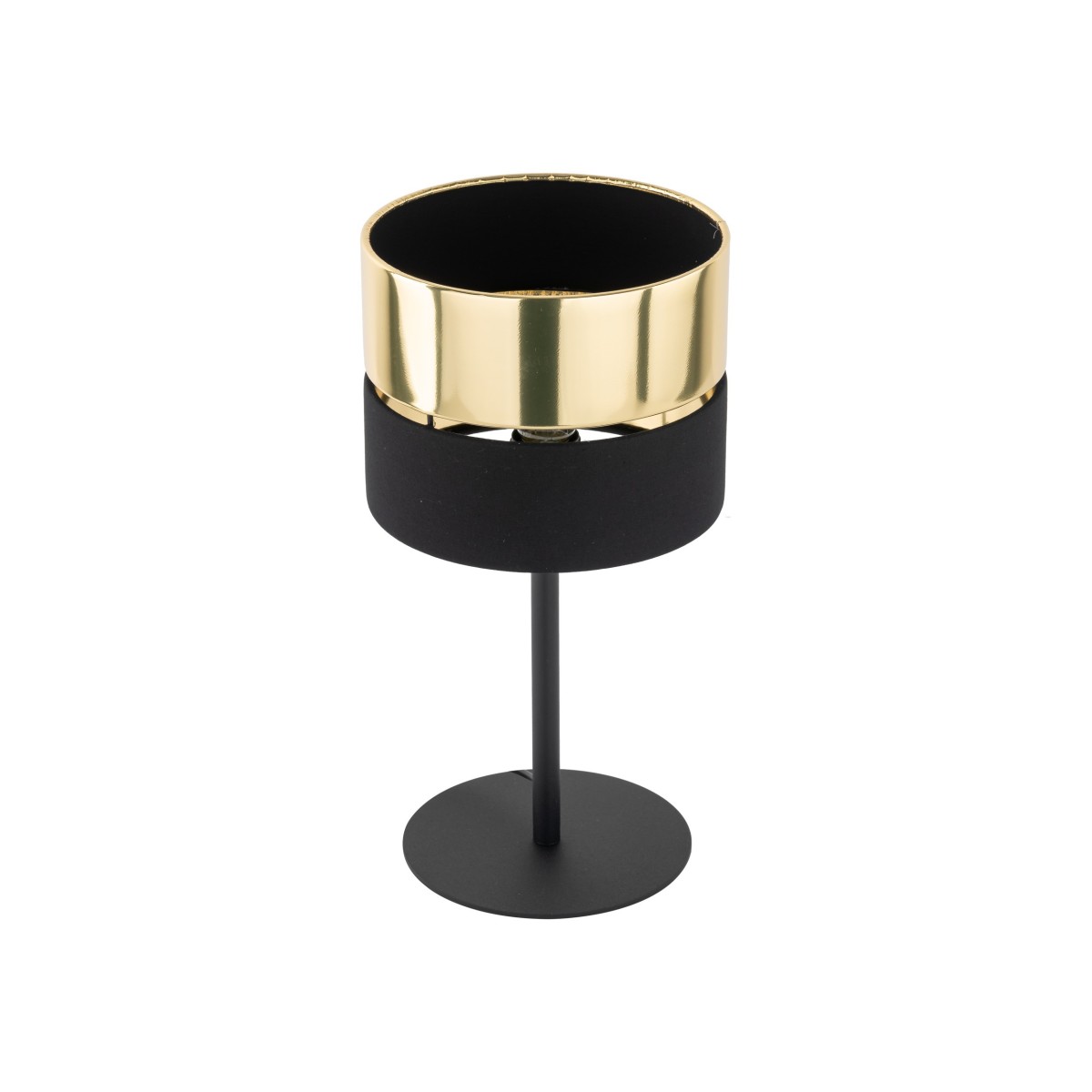 Lampka nocna TK-Lighting HILTON TKL16051 kolor - czarny - złoty styl Nowoczesny  Loftowy