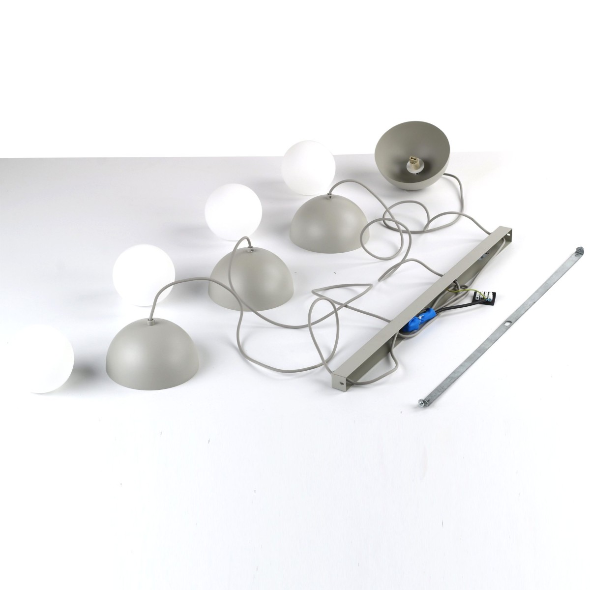 Lampa wisząca TK-Lighting BONO TKL10213  Lampa sufitowa kolor - biały styl Nowoczesny  Skandynawski