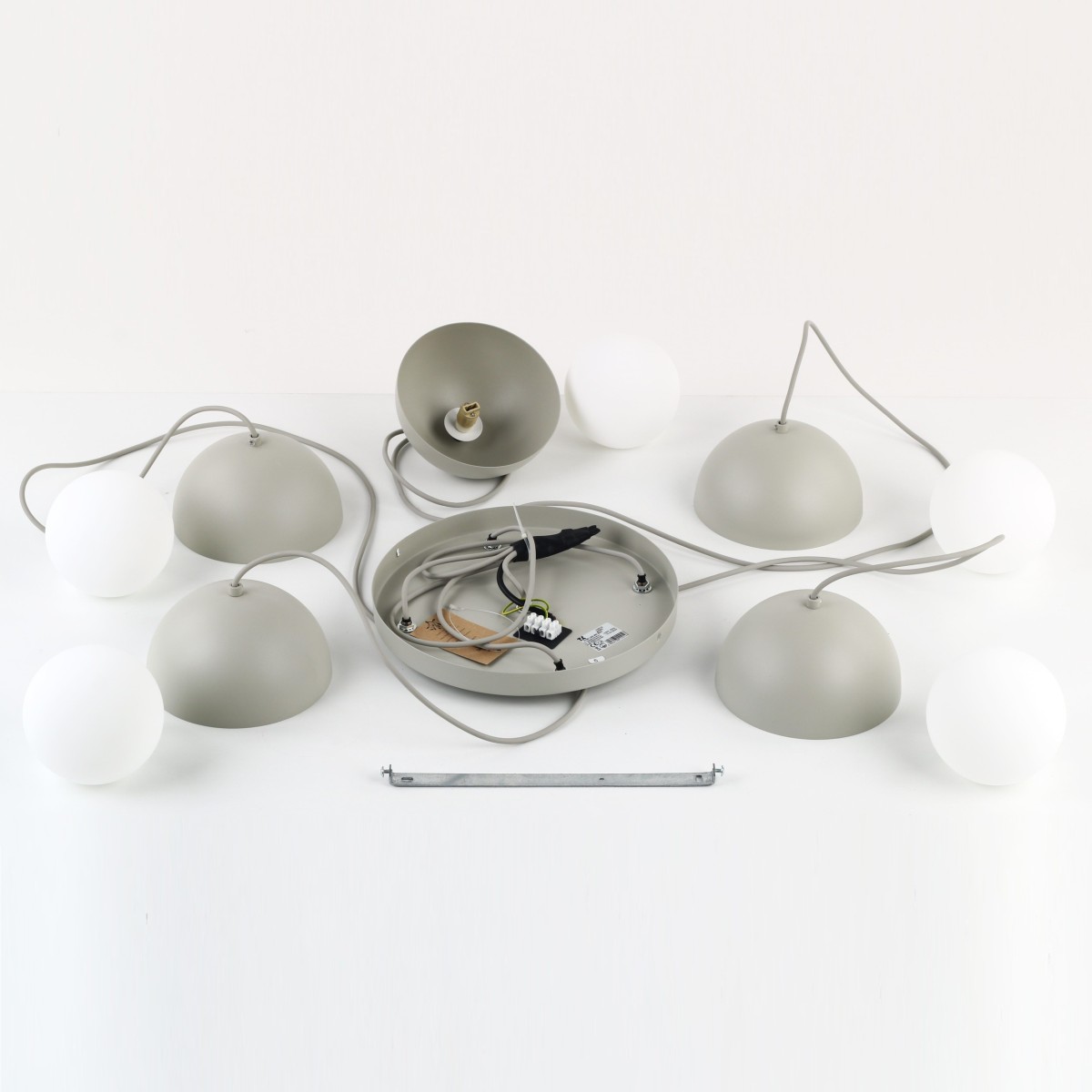 Lampa wisząca TK-Lighting BONO TKL10214  Lampa sufitowa kolor - biały styl Nowoczesny  Skandynawski