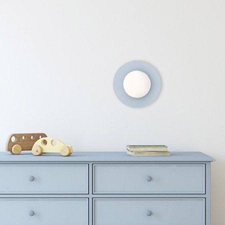 Lampa sufitowa TK-Lighting PIXI TKL10230  Lampa ścienna kolor - niebieski - biały styl Nowoczesny