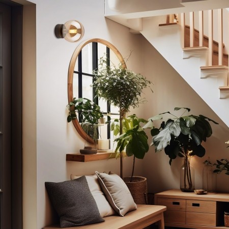 Lampa sufitowa TK-Lighting ESTERA TKL10256  Lampa ścienna kolor - brązowy - bursztynowy styl Nowoczesny  Klasyczny