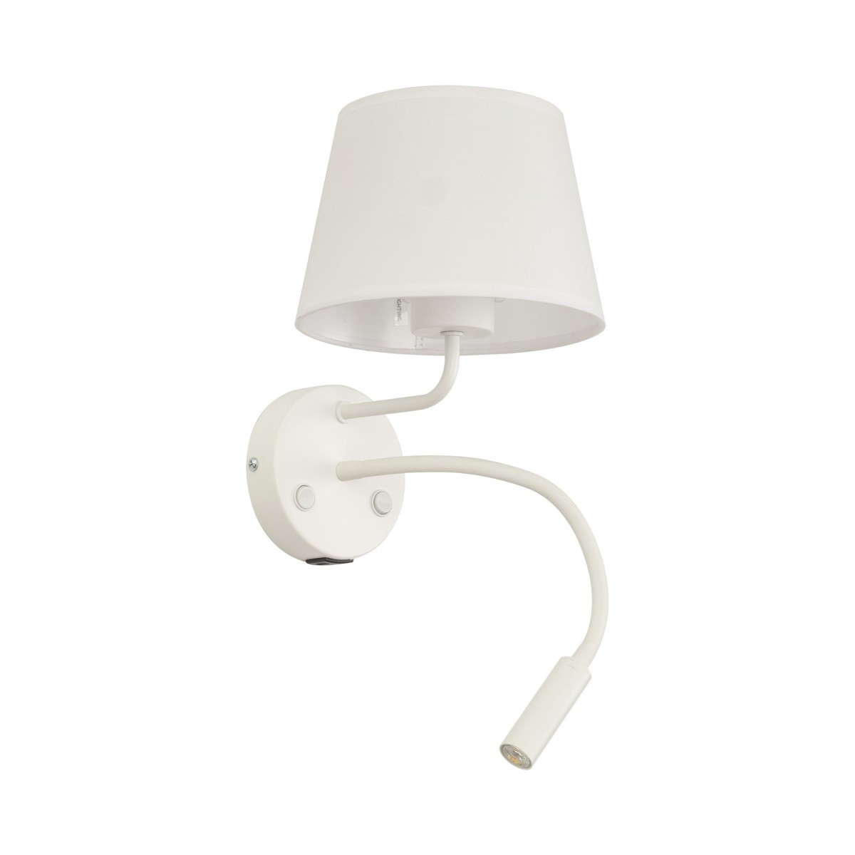 Lampa ścienna TK-Lighting MAJA TKL10204  Kinkiet kolor - biały styl Nowoczesny  Loftowy