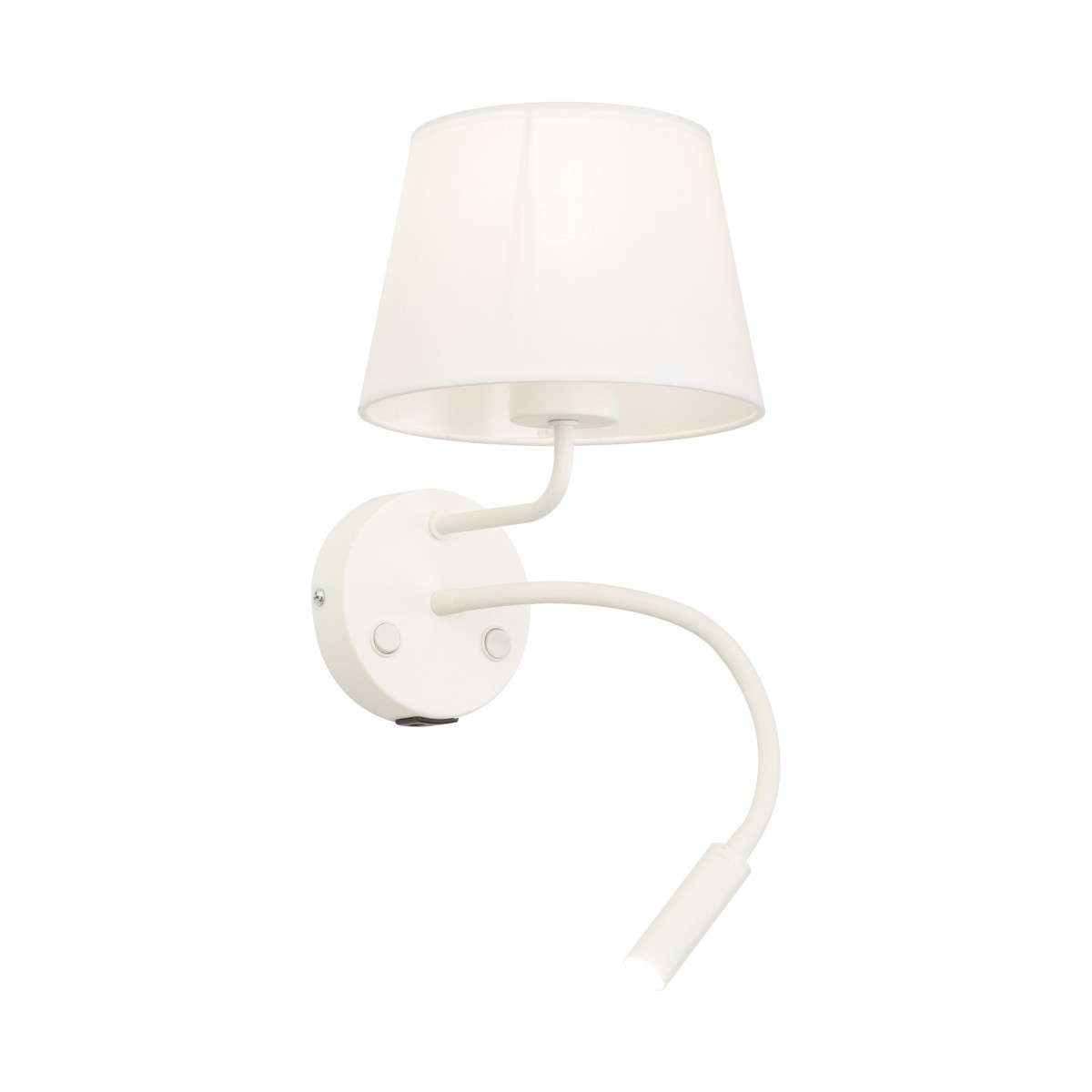 Lampa ścienna TK-Lighting MAJA TKL10204  Kinkiet kolor - biały styl Nowoczesny  Loftowy