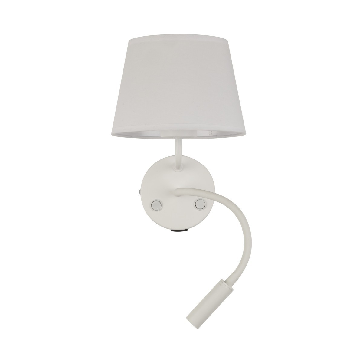 Lampa ścienna TK-Lighting MAJA TKL10204  Kinkiet kolor - biały styl Nowoczesny  Loftowy