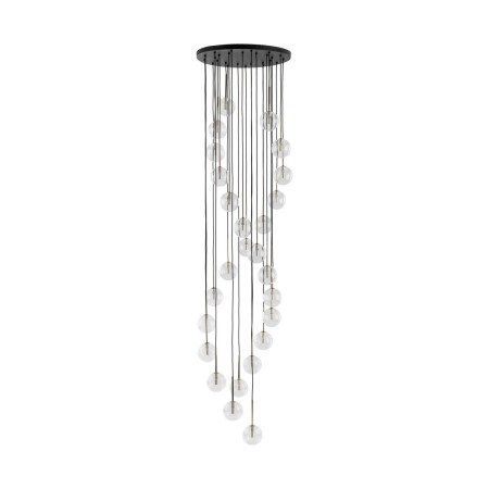 Lampa wisząca TK-Lighting AURORA TKL10258  Lampa sufitowa kolor - złoty - czarny styl Nowoczesny  Glamour