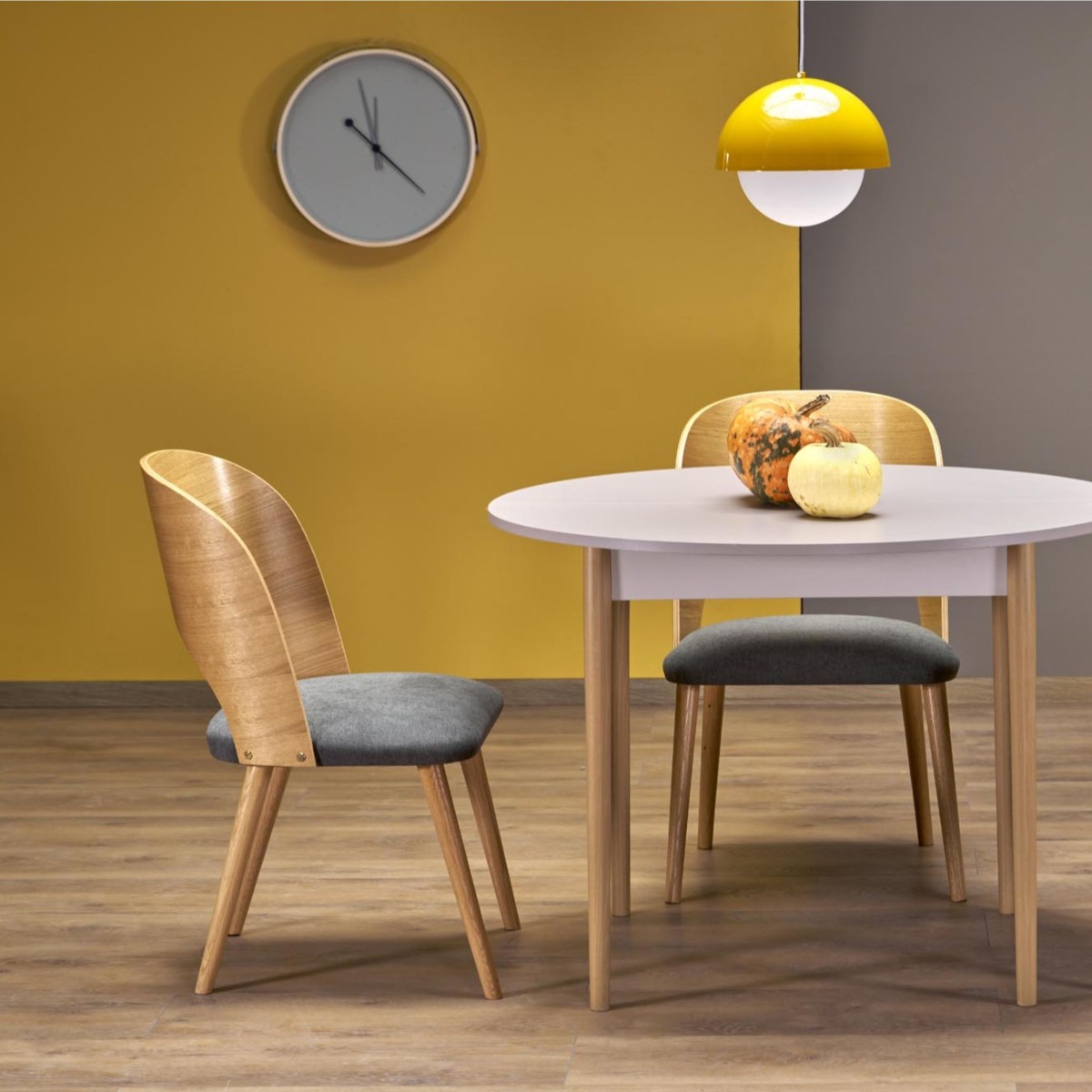 Lampa wisząca TK-Lighting BONO TKL10265  Lampa sufitowa kolor - ochra - biały styl Nowoczesny  Skandynawski