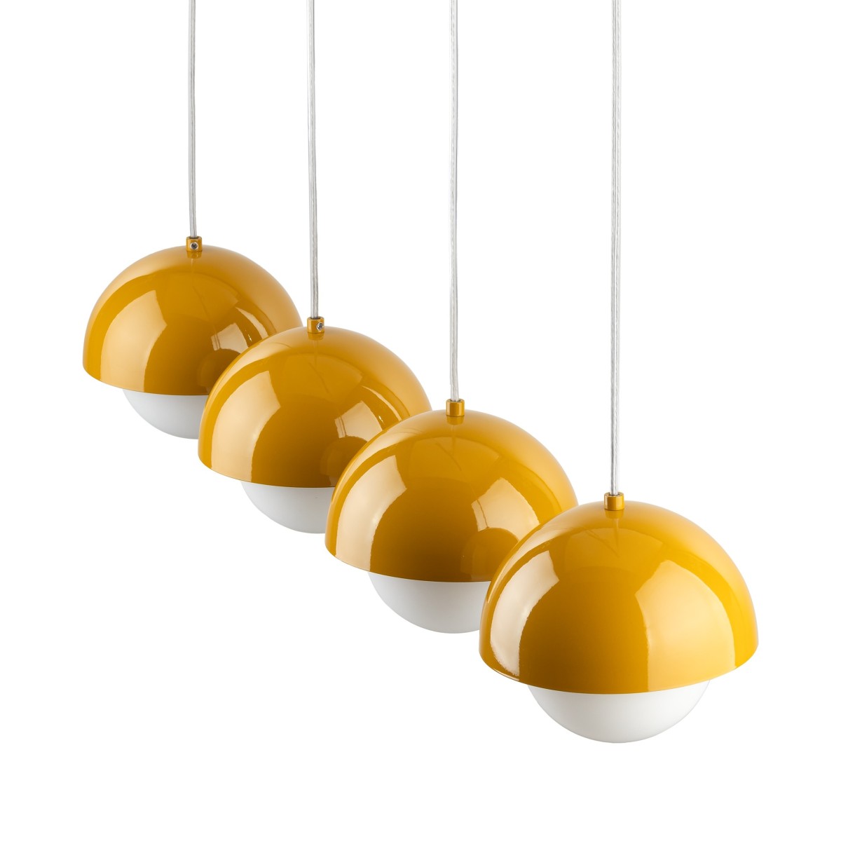 Lampa wisząca TK-Lighting BONO TKL10267  Lampa sufitowa kolor - ochra - biały styl Nowoczesny  Skandynawski