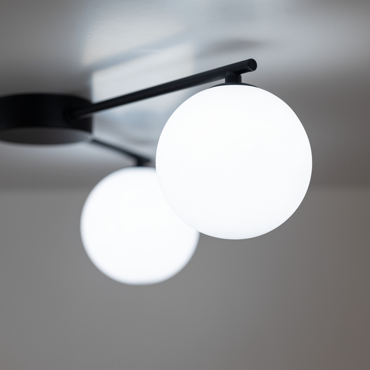 Lampa sufitowa TK-Lighting ELTON TKL10261 kolor - czarny - biały styl Nowoczesny  Skandynawski