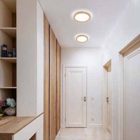 Lampa sufitowa TK-Lighting AQUA TKL18004  Lampa ścienna kolor - buk - biały styl Nowoczesny  Boho