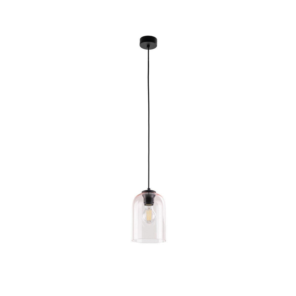 Lampa wisząca TK-Lighting MOLLY TKL10296  Lampa sufitowa kolor - czarny - orzech styl Nowoczesny  Minimalistyczny