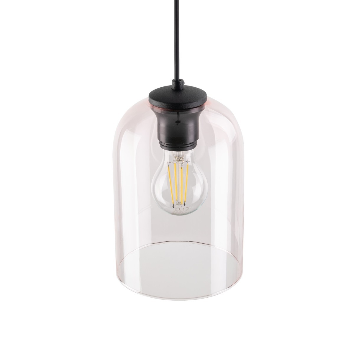 Lampa wisząca TK-Lighting MOLLY TKL10296  Lampa sufitowa kolor - czarny - orzech styl Nowoczesny  Minimalistyczny