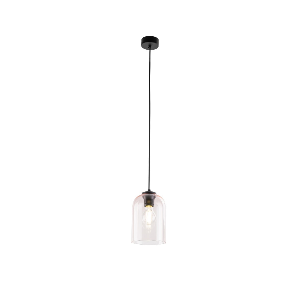 Lampa wisząca TK-Lighting MOLLY TKL10296  Lampa sufitowa kolor - czarny - orzech styl Nowoczesny  Minimalistyczny
