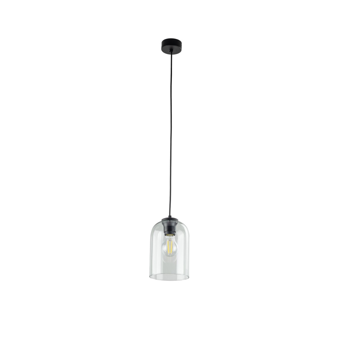 Lampa wisząca TK-Lighting MOLLY TKL10298  Lampa sufitowa kolor - czarny - Zielony styl Nowoczesny  Minimalistyczny