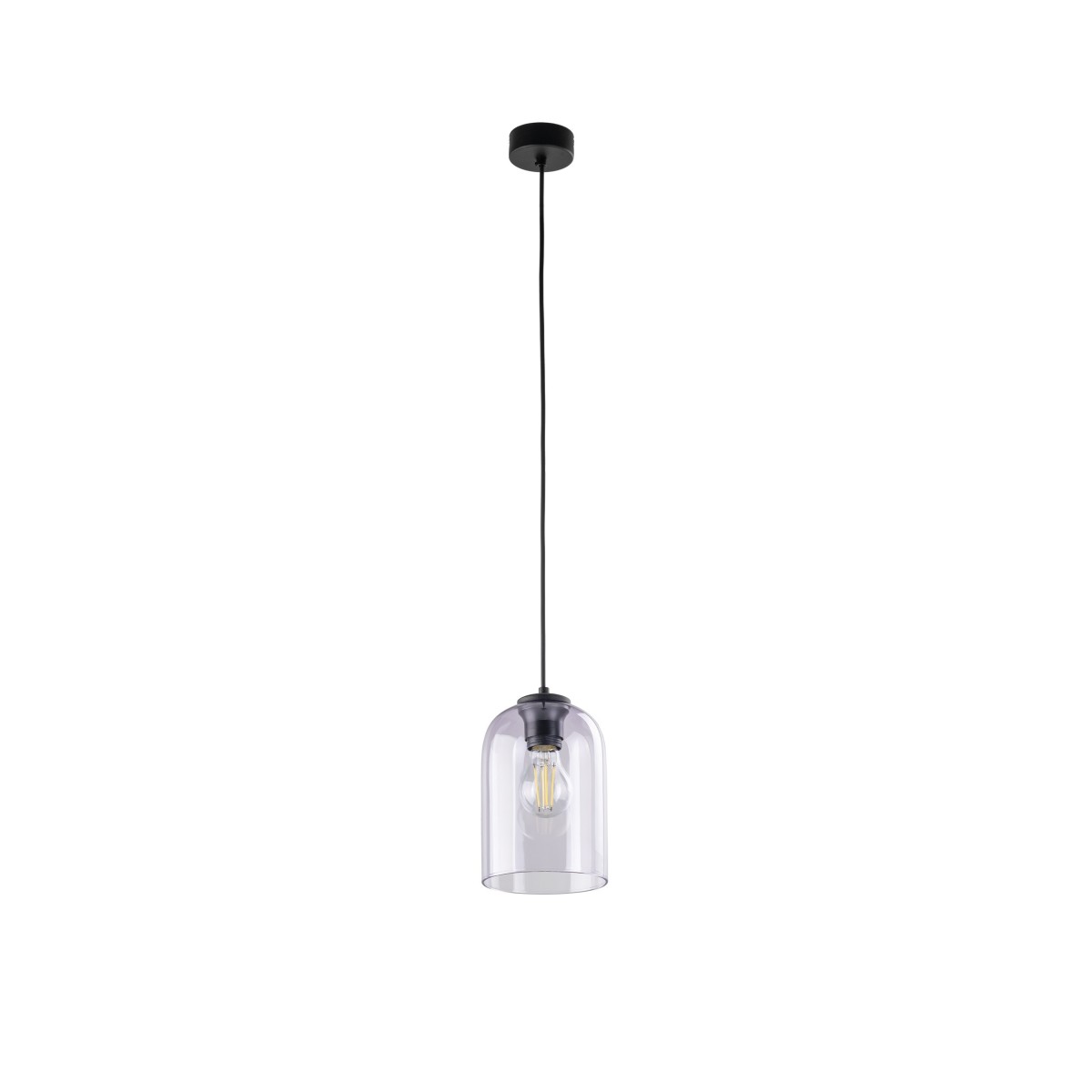 Lampa wisząca TK-Lighting MOLLY TKL10299  Lampa sufitowa kolor - czarny - fioletowy styl Nowoczesny  Minimalistyczny