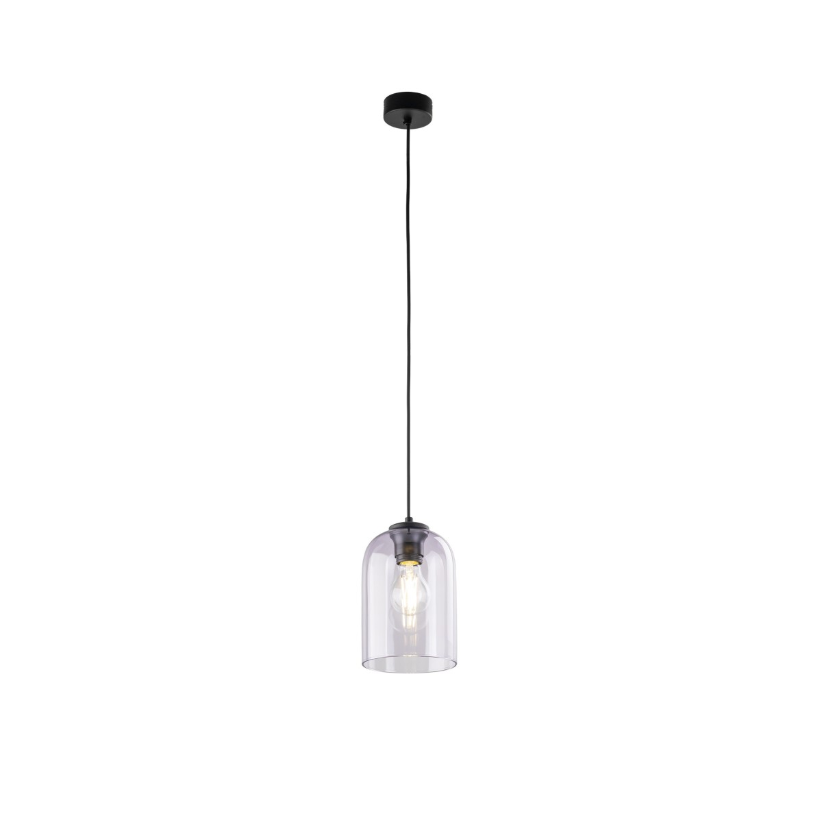 Lampa wisząca TK-Lighting MOLLY TKL10299  Lampa sufitowa kolor - czarny - fioletowy styl Nowoczesny  Minimalistyczny