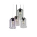 Lampa wisząca TK-Lighting MOLLY TKL10301 kolor - czarny - transparentny styl Nowoczesny  Glamour