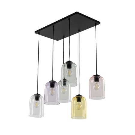 Lampa wisząca TK-Lighting MOLLY TKL10302 kolor - czarny - żółty styl Nowoczesny  Glamour