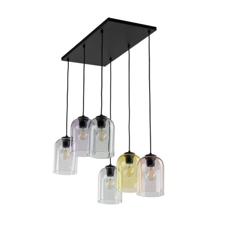 Lampa wisząca TK-Lighting MOLLY TKL10302 kolor - czarny - żółty styl Nowoczesny  Glamour