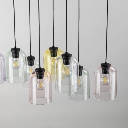 Lampa wisząca TK-Lighting MOLLY TKL10303 kolor - czarny - żółty styl Nowoczesny  Glamour