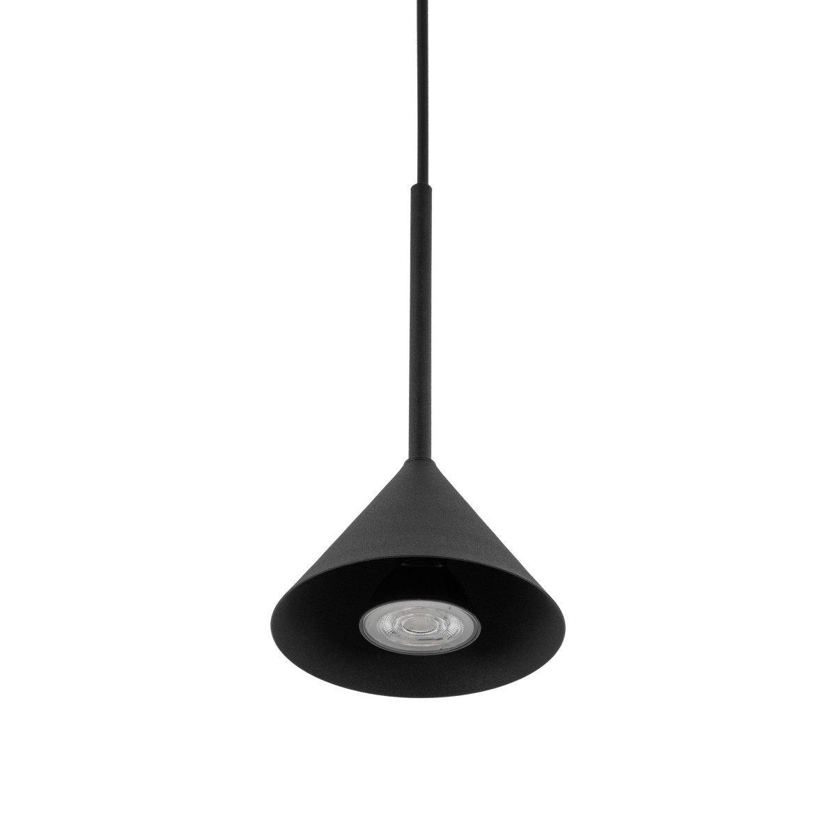 Lampa wisząca TK-Lighting CONO TKL10304  Lampa sufitowa kolor - czarny styl Nowoczesny  Loftowy