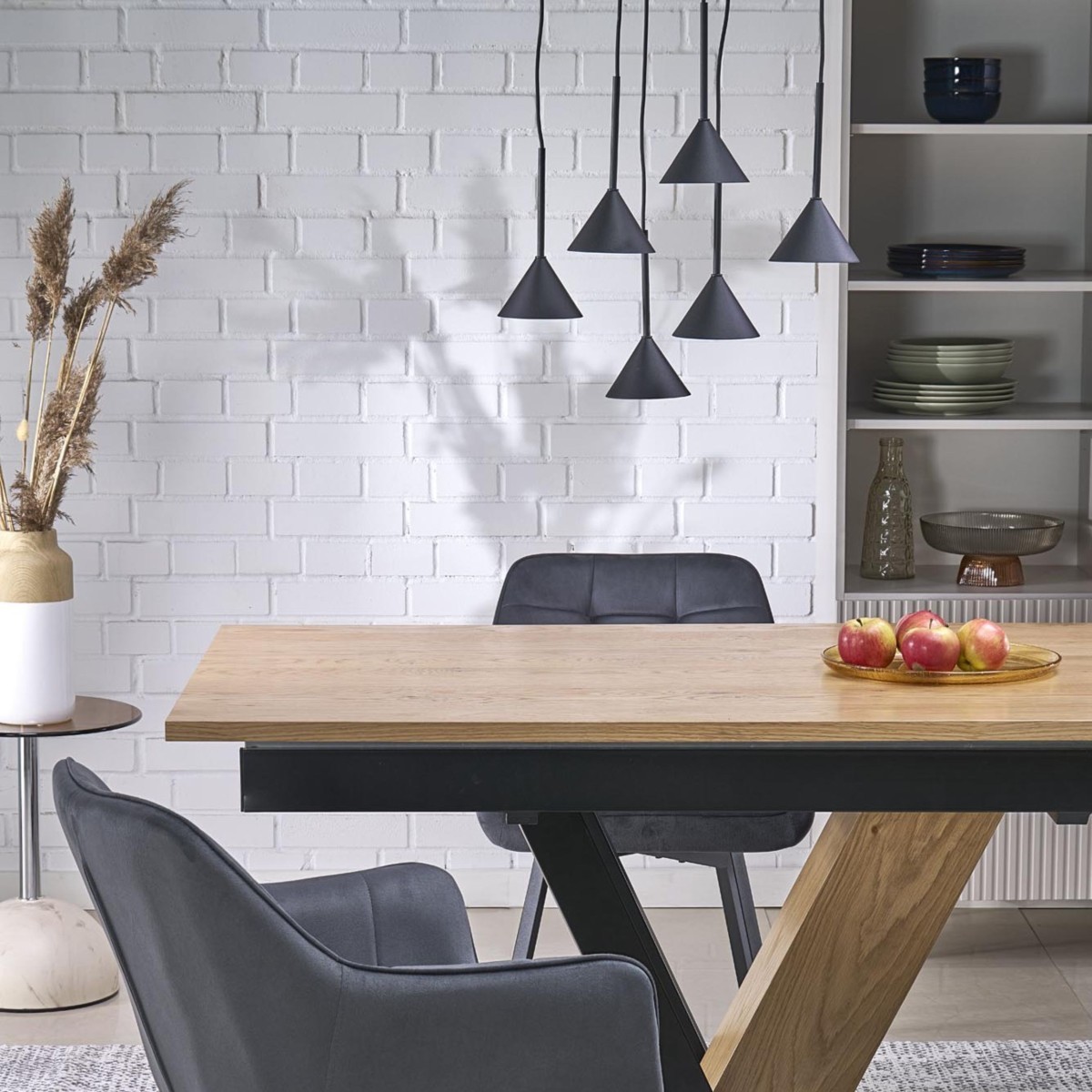 Lampa wisząca TK-Lighting CONO TKL10306  Lampa sufitowa kolor - czarny styl Nowoczesny  Loftowy