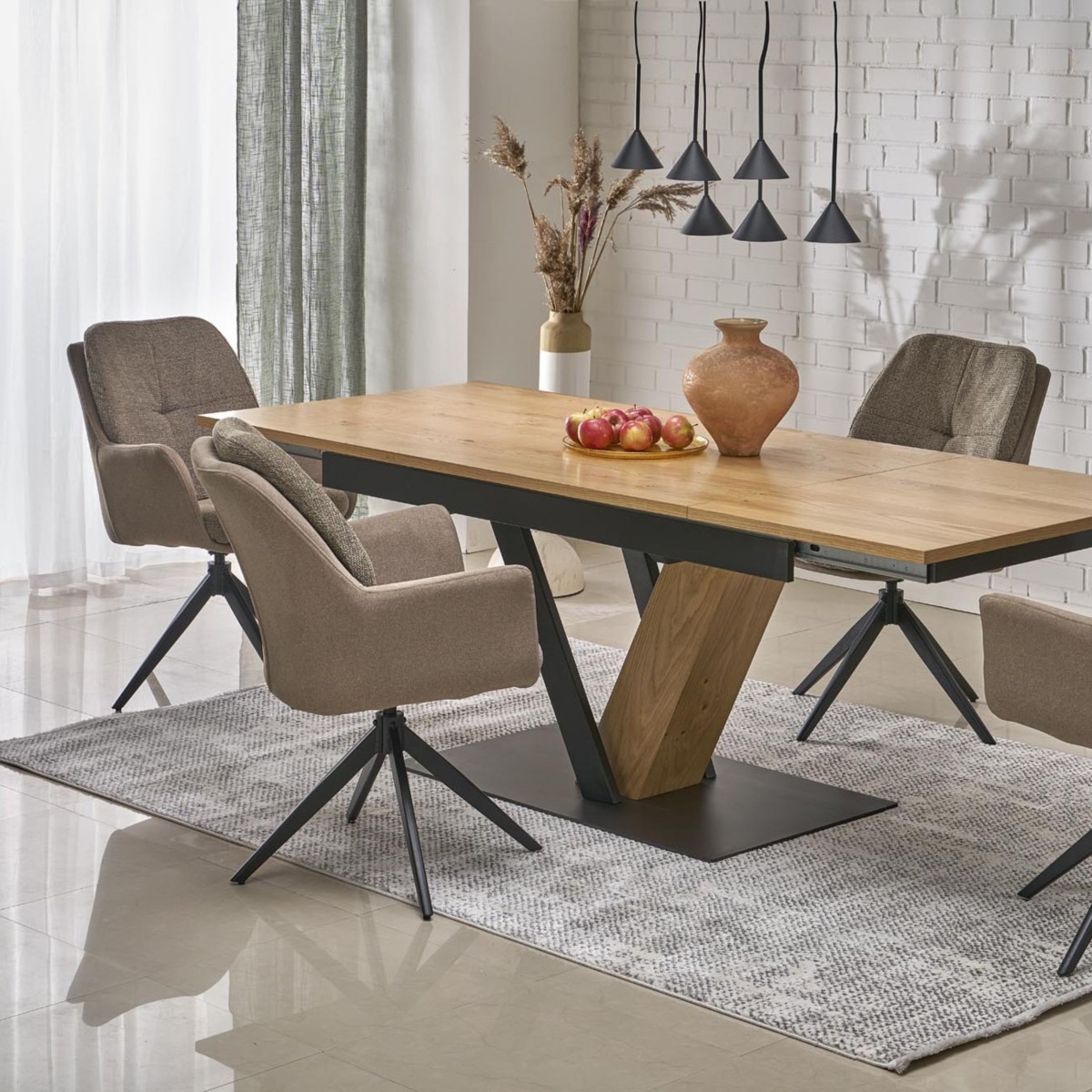 Lampa wisząca TK-Lighting CONO TKL10306  Lampa sufitowa kolor - czarny styl Nowoczesny  Loftowy