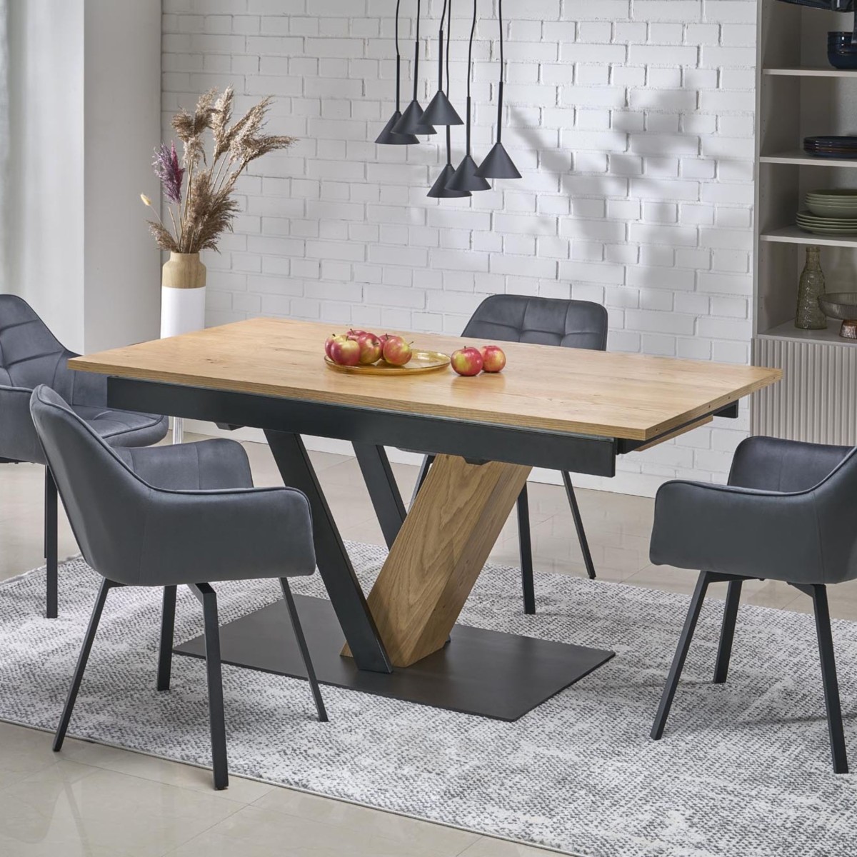 Lampa wisząca TK-Lighting CONO TKL10306  Lampa sufitowa kolor - czarny styl Nowoczesny  Loftowy