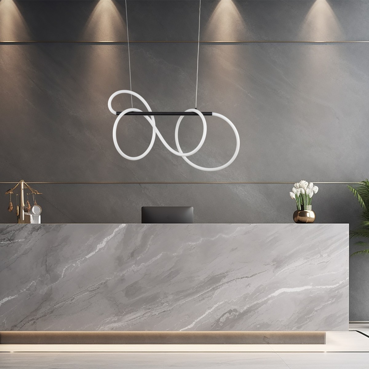 Lampa wisząca TK-Lighting FLEXI TKL18006  Lampa sufitowa kolor -  styl Nowoczesny