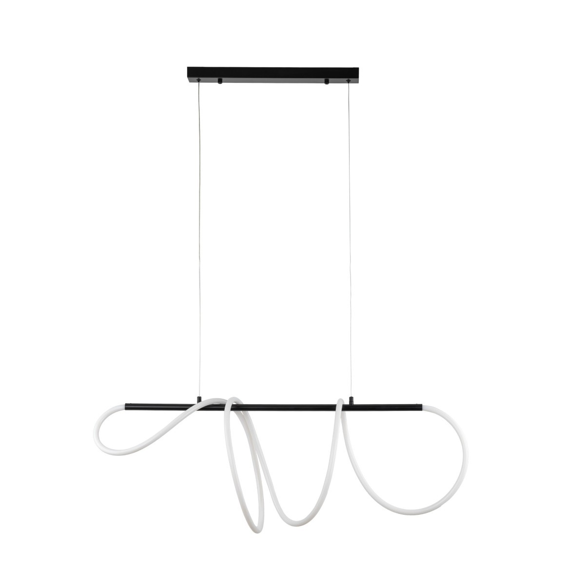 Lampa wisząca TK-Lighting FLEXI TKL18007 kolor - czarny styl Nowoczesny