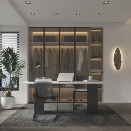 Lampa sufitowa TK-Lighting PRISMA TKL10581 kolor - czarny - transparentny styl Nowoczesny